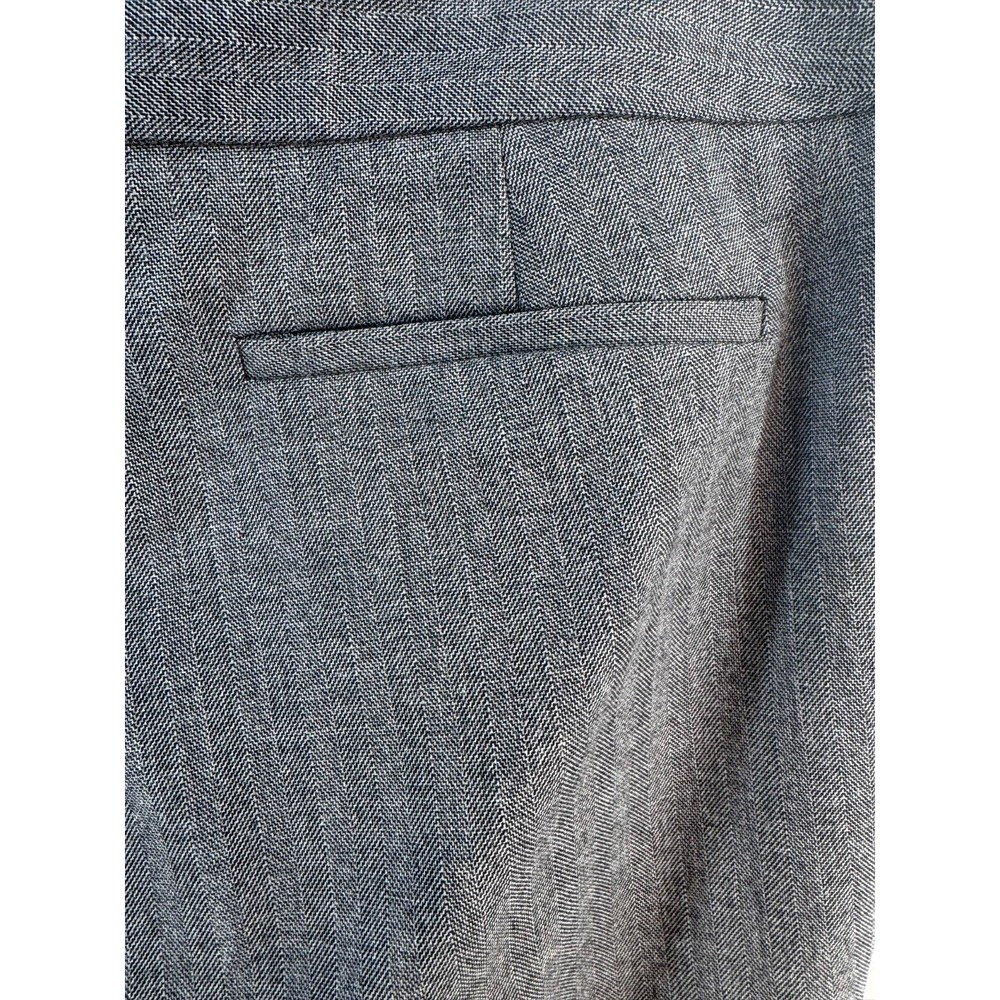 Worthington Women's Gray Dress Pants Size 8 Modern Fit Flat Front Work Slacks - Picture 5 of 16